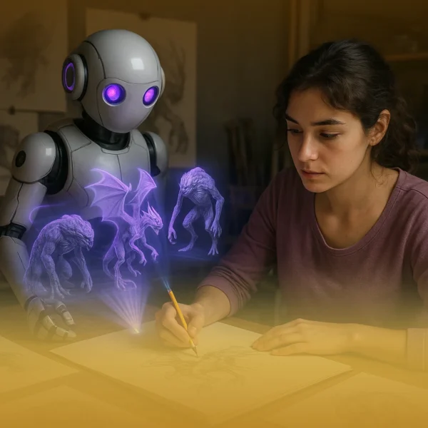 500 Creatures & Monsters Coloring Page Prompts copy